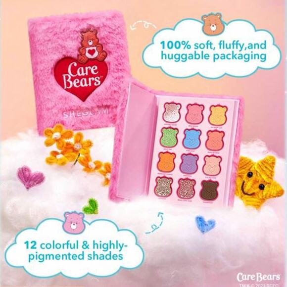 Care Bears x Sheglam Eyeshadow Palette Share Your Care 12 Shades - Picture 7 of 10